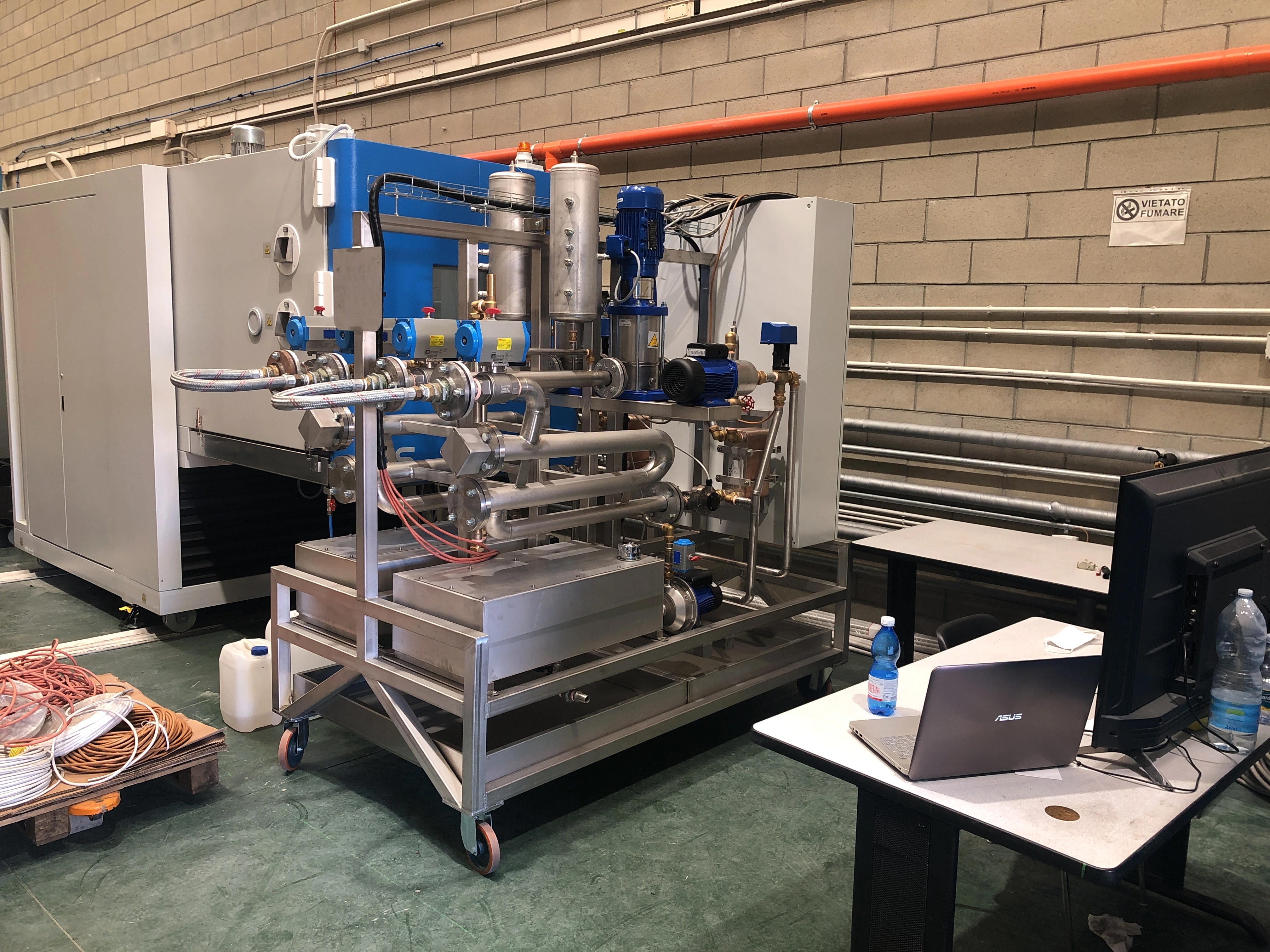 Banchi prova fluidici - banco prova industriale VBA Torino